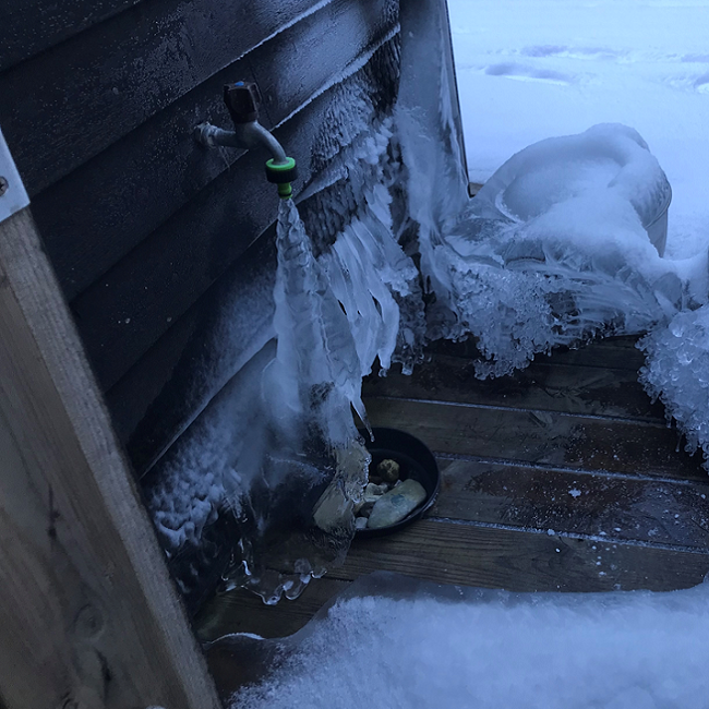 Beskyt dig mod frostsprængning!
